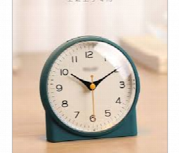 Express Delivery - Bedside Silent Small Table Clock Bedroom Desktop Alarm Clock - ID 7153545