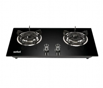 Express Delivery - Sanford Sf5403Gc 2 Burner Glass Top Gas Stove With Pulse Ignition - ID 7153564