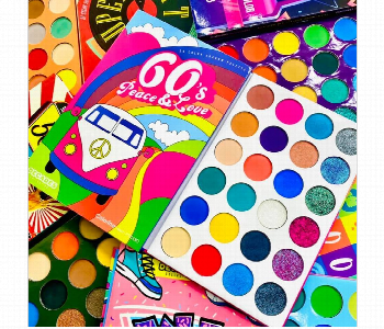 Express Delivery - Colorina Makeup Studio Decades 60S Peace N Love 24 Color Palette - ID 7153745