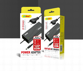 Express Delivery - Andowl Qa265B 12V 5A Power Adapter With Uk Plug - ID 7153836