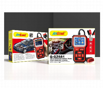 Express Delivery - Andowl Car And Motorcycle Battery Tester Q Gz681 - ID 7153906