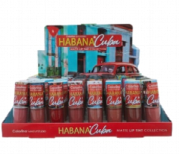 Express Delivery - Colorina Makeup Studio Habana Cuba Matte Lip Tint Mocha No.5 - ID 7153919