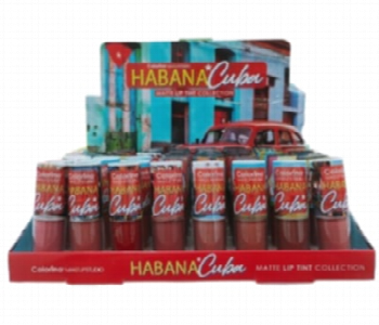 Express Delivery - Colorina Makeup Studio Habana Cuba Matte Lip Tint Mocha 2 No.7 - ID 7153920