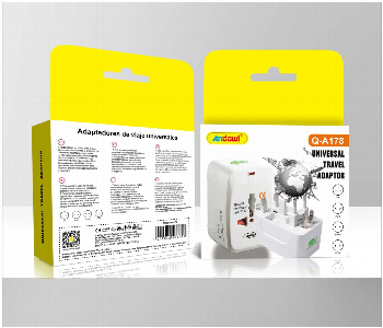 Express Delivery - Andowl Universal Travel Adapter Qa178 - ID 7153930