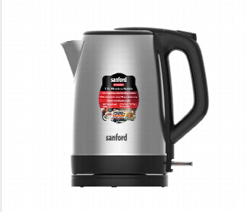 Express Delivery - Sanford Sf1851Ek Bs 1500W 1.7L Electric Kettle With Power And Stainless Steel Body - ID 7153939
