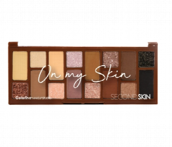 Express Delivery - Colorina Makeup Studio Second Skin On My Skin Shadow Palette - ID 7153971