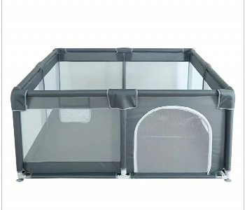 Express Delivery - Baby Playpen Large Safety Fence For Toddlers With Gate 120X120X62 Cm Soft Mesh Indoor Outdoor Play Yard Area - ID 7153994