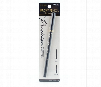 Express Delivery - She Brow Pencil Precision Waterproof Longlasting 01 Black - ID 7153996