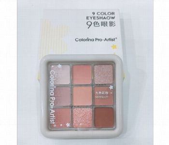 Express Delivery - Colorina Pro Artist 9 Colors Eyeshadow Palette No.1 - ID 7154005