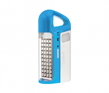 Express Delivery - Sanford Sf454El Bs 5W 80 Led Rechargeable Light With 60 Hour Backup And Solar Slot Blue - ID 7154058
