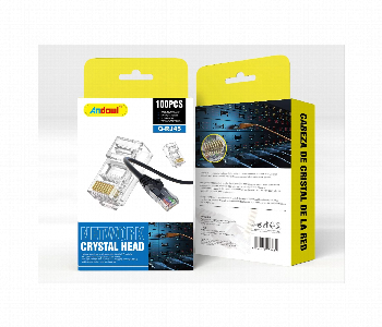 Express Delivery - Andowl Rj 45 Connector Plug Qrj45 - ID 7154100