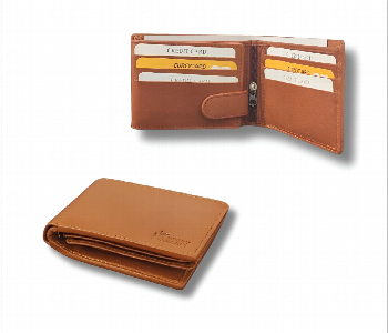 Express Delivery - Krazy Kraft Gt 005 Premium Leather Wallet Tan - ID 7154153