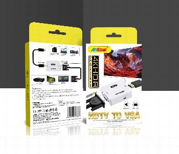 Express Delivery - Andowl Hdmi To Vga And Aux Converter Q Jc145 - ID 7154177