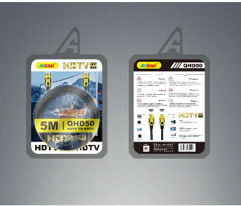 Express Delivery - Andowl 5 Meter High Speed Hdmi Cable Qhd50 - ID 7154194