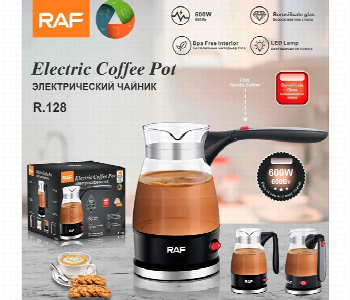 Express Delivery - Raf R128 Electric Multi Function Coffee Maker 600W Power Automatic Coffee Machine For Home - ID 7154222