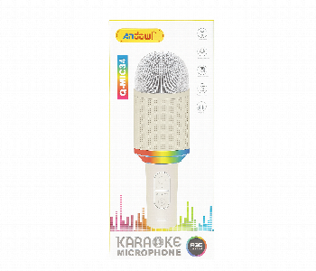 Express Delivery - Andowl Q Mic34 Karaoke Microphone  Your Portable Singing Companion - ID 7154268
