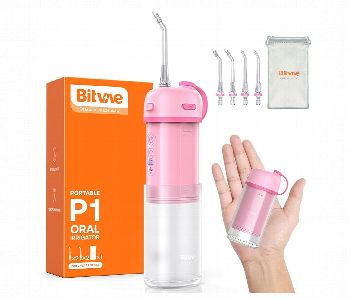 Express Delivery - Bitvae P1 Portable Mini Water Flosser Pink - ID 7154272