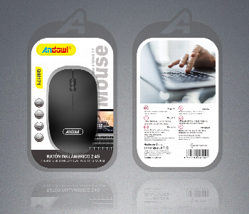 Express Delivery - Andowl Wireless Mini Mouse Qm171 - ID 7154349