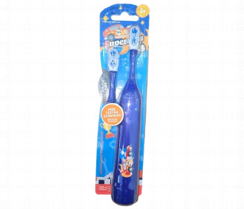 Express Delivery - Supercars Battery Toothbrush For Kids With Extra Head - ID 7154369