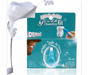 Express Delivery - Teeth Cleaning Kit With 1 Applicator And 5 Stain Removal Strips - ID 7154403