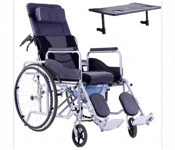 Express Delivery - Wange Reclining Commode Chair Vh4.Hb With Wheels - ID 7154461