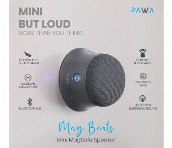 Express Delivery - Pawa Mag Beats Mini Magsafe Speaker - ID 7154548