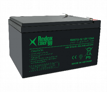 Express Delivery - Redox Energy 12V 12Ah Rechargeable Lead Acid Battery Rdx12 12 - ID 7154598