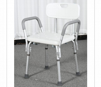 Express Delivery - Wange Shower Chair Vbc.1 Adjustable Height Bath Seat With Armrests - ID 7154682