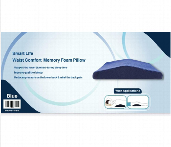 Express Delivery - Smart Life Waist Comfort Pillow For Lower Back Support - ID 7154708