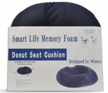 Express Delivery - Smart Life Orthopedic Ring Memory Foam Seat Pillow For Women - ID 7154719
