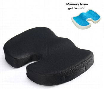 Express Delivery - Smart Life Gel Seat Cushion For Chair With Memory Foam For Pain Relief - ID 7154721