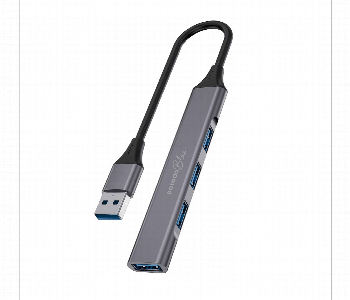 Express Delivery - Porodo Blue 4 In1 Usb A Hub Pbusba4Hbk - ID 7154740