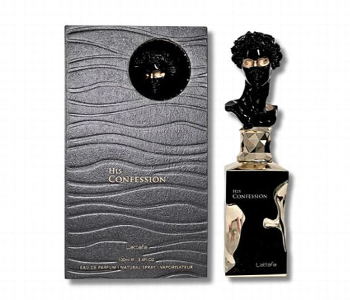 Express Delivery - Lattafa His Confession 100Ml Eau De Parfum Long Lasting Perfume For Men - ID 7154741