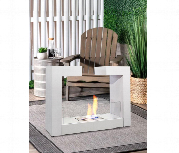 Express Delivery - Standing Space Heater Bio Ethanol Fireplace - ID 7154800
