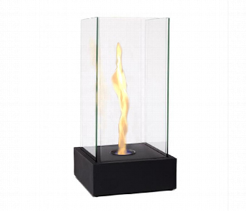 Express Delivery - Bio Ethanol Tornado Fireplace With Large Tempered Glass - ID 7154814