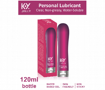Express Delivery - Ky Jelly Red Classic Lube Non Greasy Fragrance Free Clear Gel 120G - ID 7154846