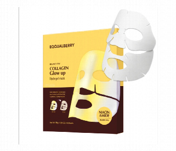 Express Delivery - Eqqualberry Collagen Glow Up Hydrogel Mask 1 Sheets - ID 7154915