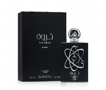 Express Delivery - Lattafa Tharwah Silver Eau De Parfum For Men 100Ml - ID 7154993