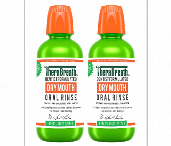 Express Delivery - Therabreath Fresh Breath Oral Rinse Tingling Mint Mouthwash For Instant Freshness Pack Of 2 - ID 7155002