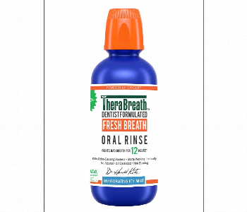 Express Delivery - Therabreath Healthy Gums Oral Rinse Invigorating Icy Mint Mouthwash For Refreshing Protection 473Ml - ID 7155003
