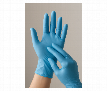 Express Delivery - Nitrile Disposable Gloves Blue - ID 7155176