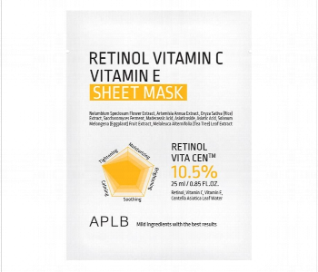 Express Delivery - Aplb Retinol Vitamin C Vitamin E Sheet Mask 1 Sheet - ID 7155183
