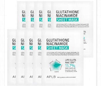 Express Delivery - Aplb Gluthathione Niacinamide Sheet Mask 10Pcs - ID 7155188