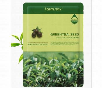 Express Delivery - Farm Stay Visible Difference Mask Sheet Greentea 1Ea 23Ml - ID 7155231