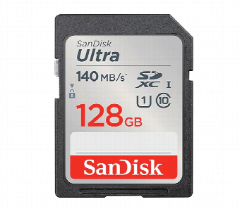 Express Delivery - Sandisk Ultra 128Gb Sdxc Uhs I Card 140Mbps High Speed For Full Hd Video And Photography - ID 7155445