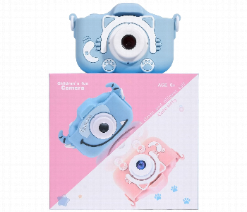 Express Delivery - Kids Digital Fun Camera Hd Toddler Camera Photo And Video Toy Best Gift For Girls And Boys Blue - ID 7155613