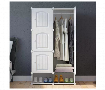 Stylish Storage—Buy Now For Diy 6 Cube Wardrobe With Shoe Rack White - ID 7155654