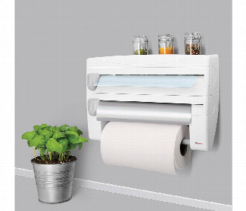 Express Delivery - 3 In 1 Kitchen Paper Towel Dispenser With Cutter - ID 7155760