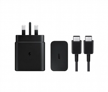 Express Delivery - Samsung 45W Super Fast Charging 2.0 Power Adapter Usb C Cable Included - ID 7155841