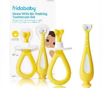 Express Delivery - Frida Baby Grow With Me Training Toothbrush Set - ID 7156056
